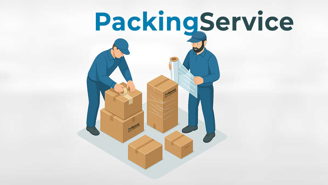 Packing and Wrapping - ProRemoval - Removals, Clearances and Storage